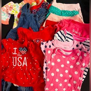 Baby girl clothes BUNDLE! Size 3-6months